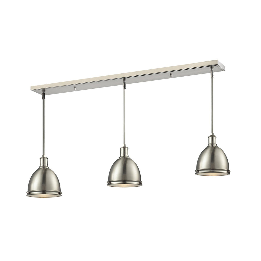 Z-Lite Mason 710MP-3BN Pendant Light - Brushed Nickel