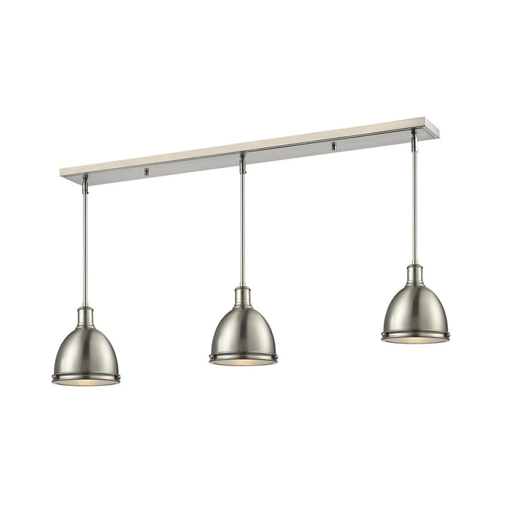 Z-Lite Mason 710MP-3BN Pendant Light - Brushed Nickel