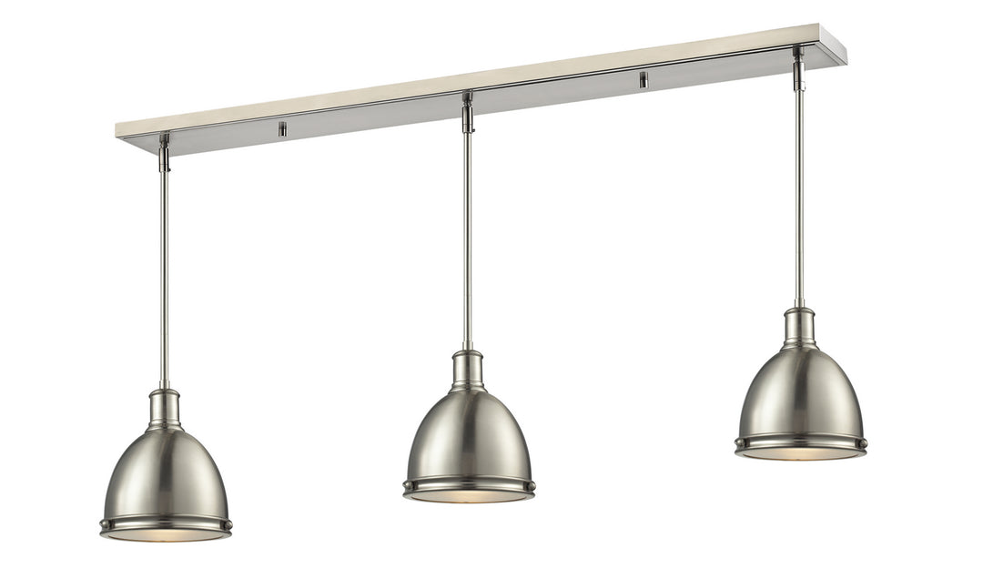Z-Lite Mason 710MP-3BN Pendant Light - Brushed Nickel