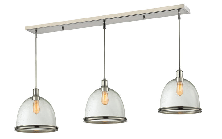 Z-Lite Mason 718P13-3BN Pendant Light - Brushed Nickel