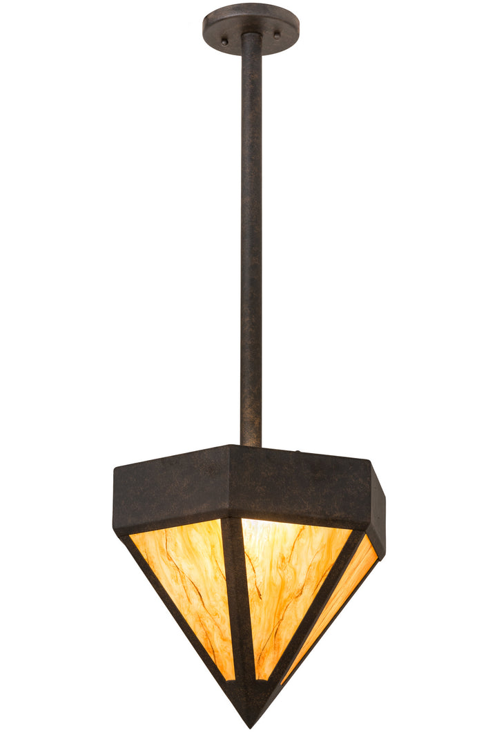 Meyda Tiffany Diamond 120270 Pendant Light - Timeless Bronze