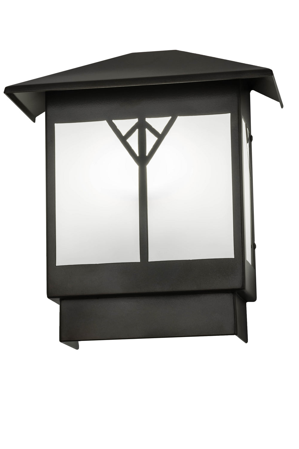 Meyda Tiffany Lighting 156314 Cumberland Led Wall Sconce Outdoor Bronze / Dark