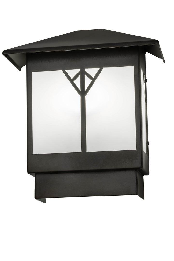 Meyda Tiffany Lighting 156314 Cumberland Led Wall Sconce Outdoor Bronze / Dark