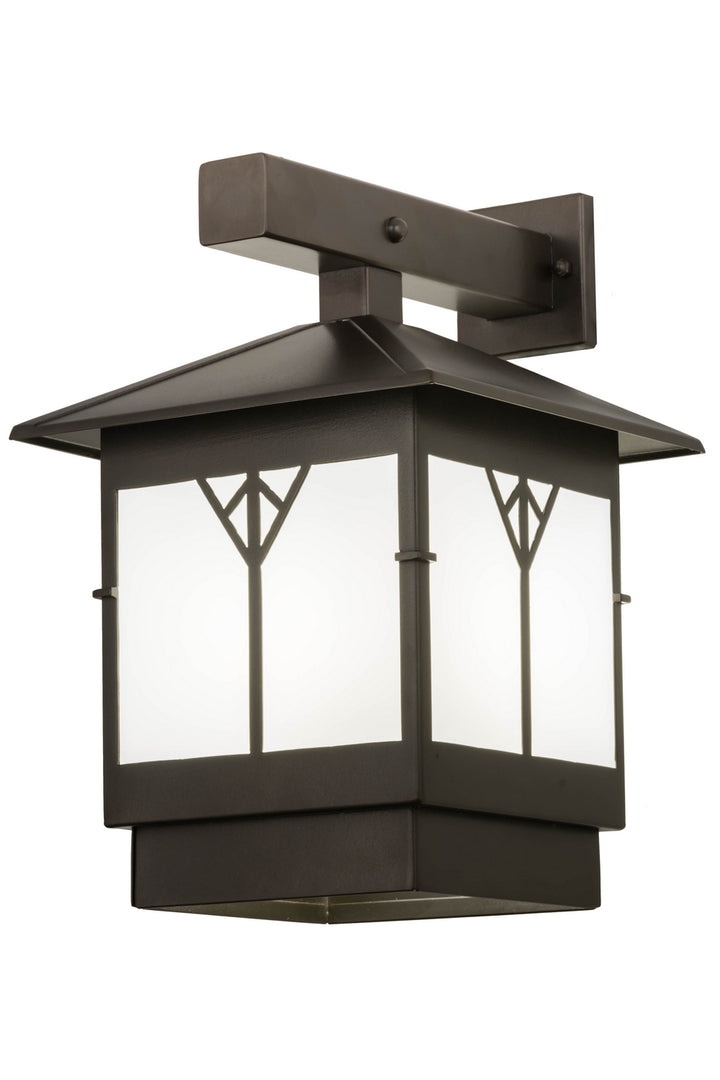 Meyda Tiffany Lighting 156321 Cumberland Led Wall Sconce Outdoor Bronze / Dark