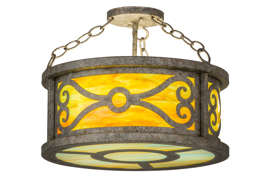 Meyda Tiffany Donya 162995 Ceiling Light - Antique Copper,Custom