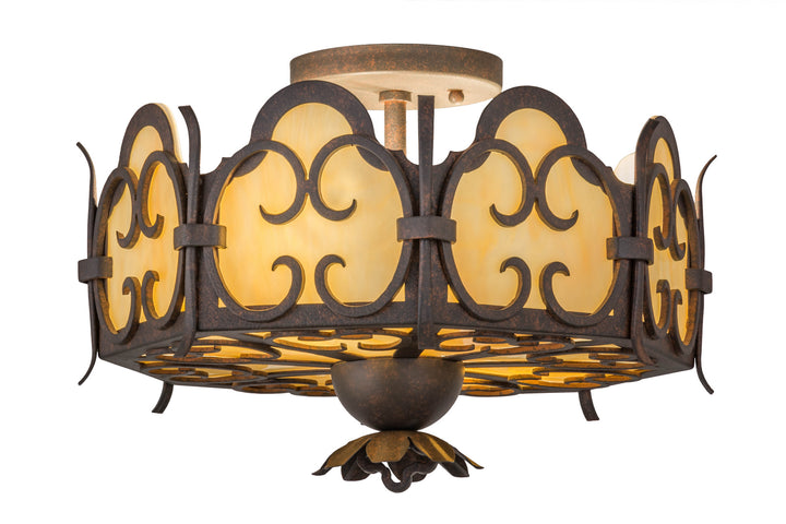 Meyda Tiffany Radha 163078 Ceiling Light - Oil Rubbed Bronze