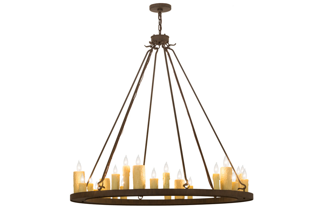Meyda Tiffany Deina 165065 Chandelier Light - Rust