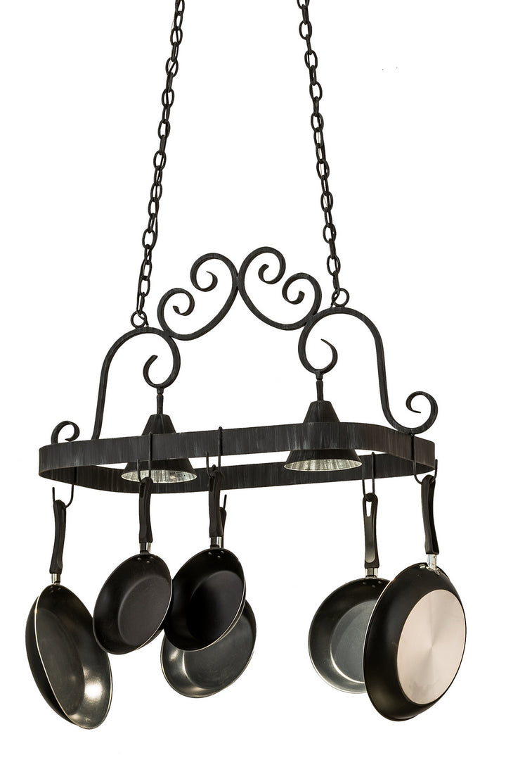 Meyda Tiffany Elana 166119 Pendant Light - Craftsman Brown