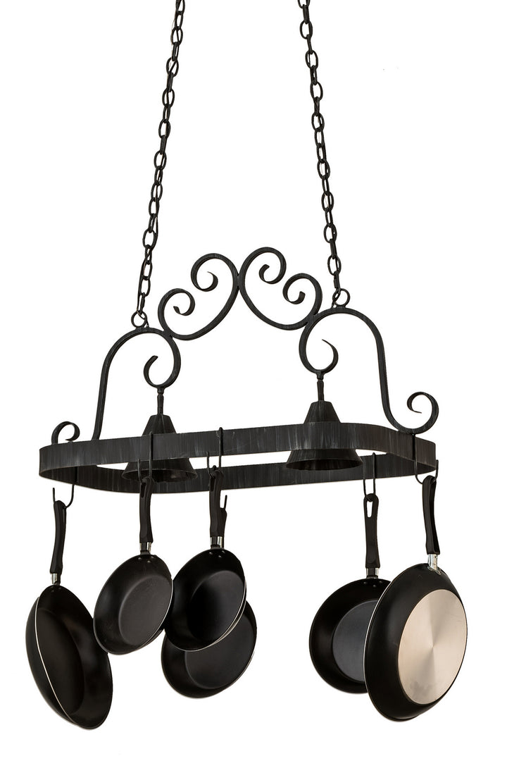 Meyda Tiffany Elana 166119 Pendant Light - Craftsman Brown