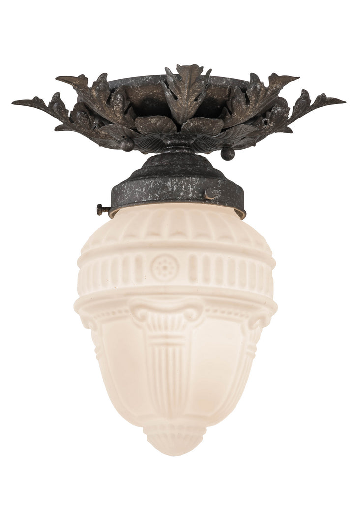 Meyda Tiffany Fancy Floral 169001 Ceiling Light - Pewter,Antique