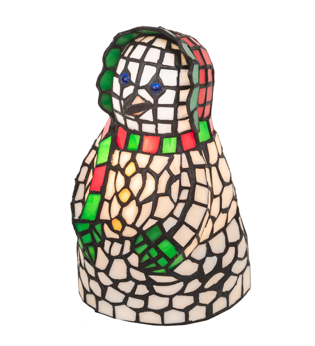 Meyda Tiffany Lighting 69916 Snow Woman One Light Accent Lamp Lamp Multicolored