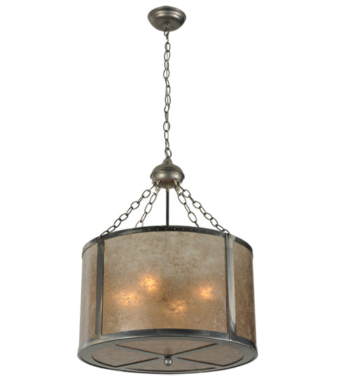 Meyda Tiffany Smythe Craftsman 68316 Pendant Light - Steel