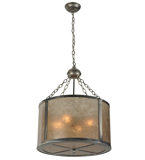 Meyda Tiffany Smythe Craftsman 68316 Pendant Light - Steel