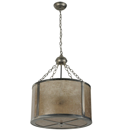 Meyda Tiffany Smythe Craftsman 68316 Pendant Light - Steel