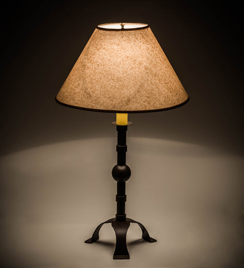 Meyda Tiffany Lighting 68394 Stable One Light Table Base Lamp Bronze / Dark