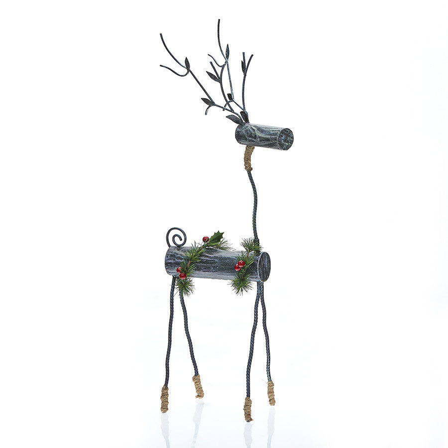 Decoflair & Decoglow HOL5038  Reindeer Home Decor Bronze / Dark