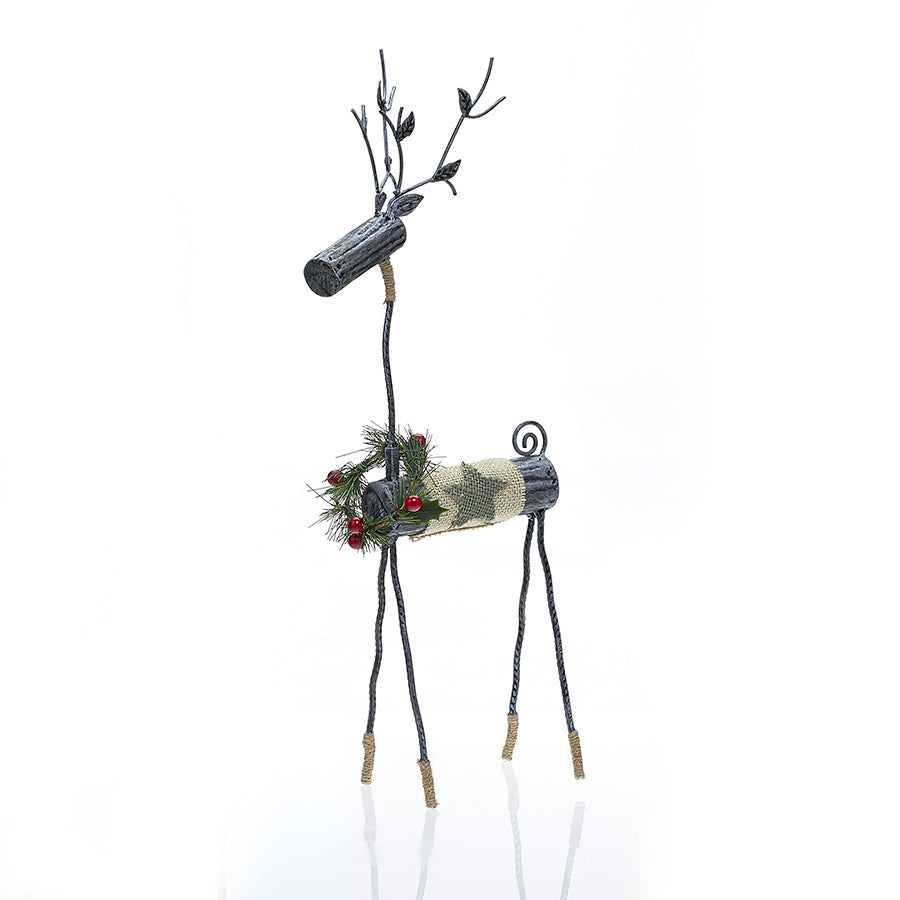 Decoflair & Decoglow HOL5039  Reindeer Home Decor Bronze / Dark