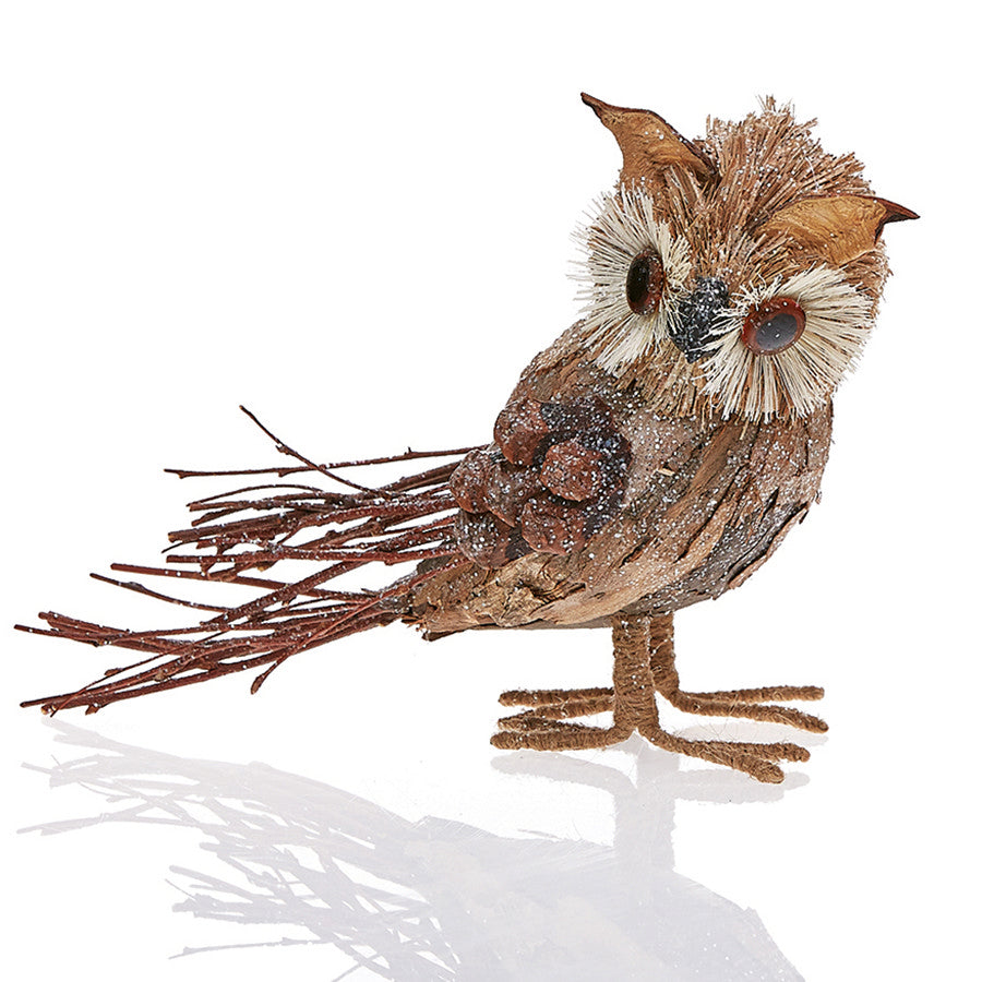 Decoflair & Decoglow HOL5080  Olivia The Owl Home Decor Bronze / Dark