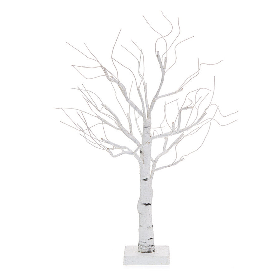 Decoflair & Decoglow HOL5175  Tree Home Decor White