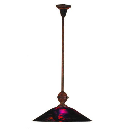 Meyda Tiffany Deco Ball 68672 Pendant Light - Vintage Copper