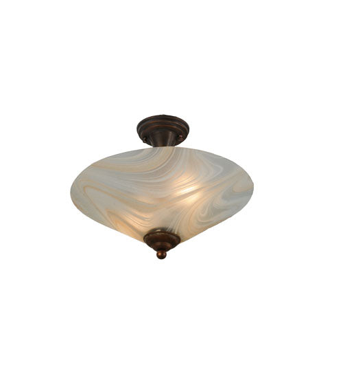 Meyda Tiffany Deco Ball 68692 Ceiling Light - Vintage Copper