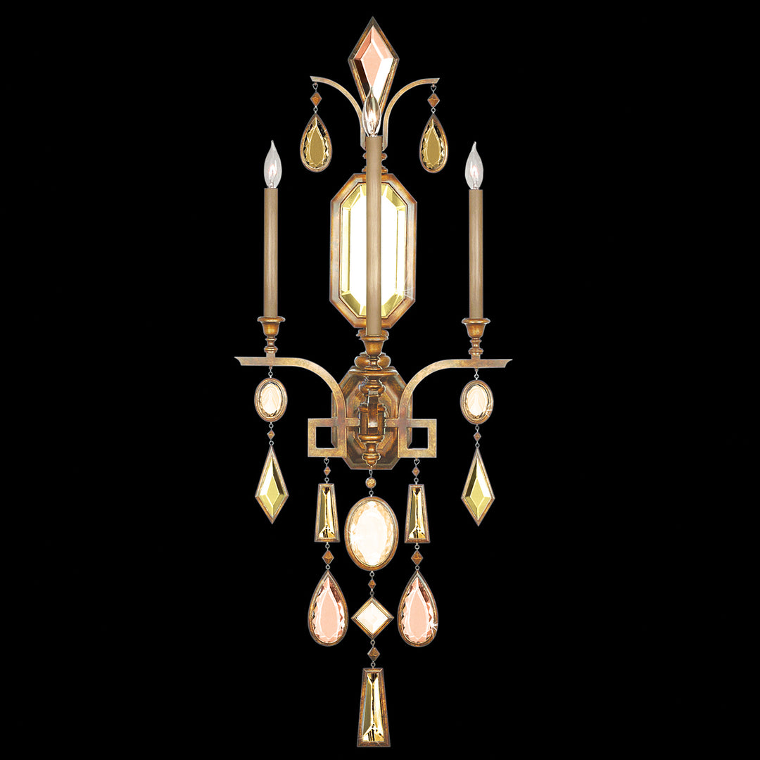 Fine Art Encased Gems 727050-1ST Wall Light - Gold