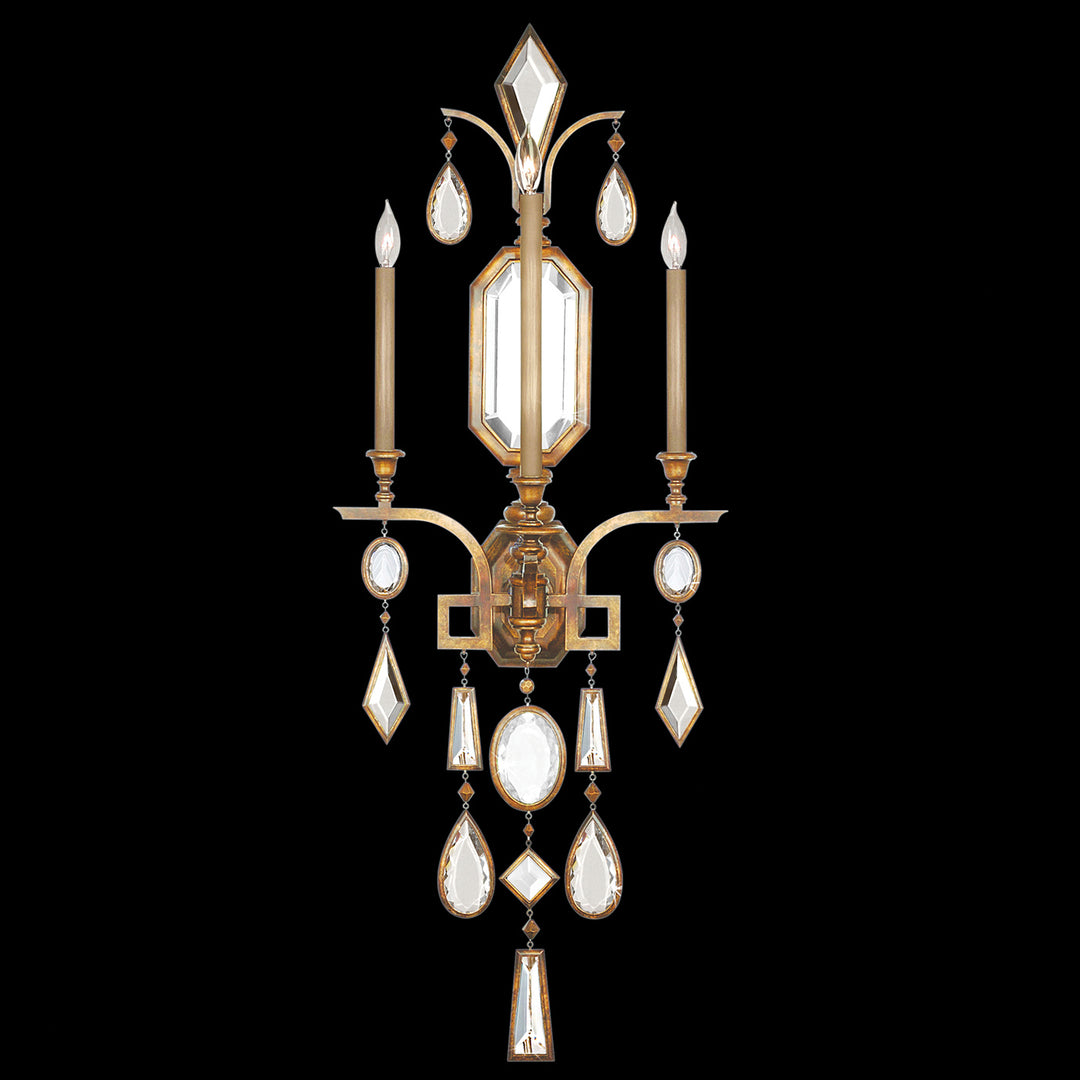 Fine Art Encased Gems 727050-3ST Wall Light - Gold