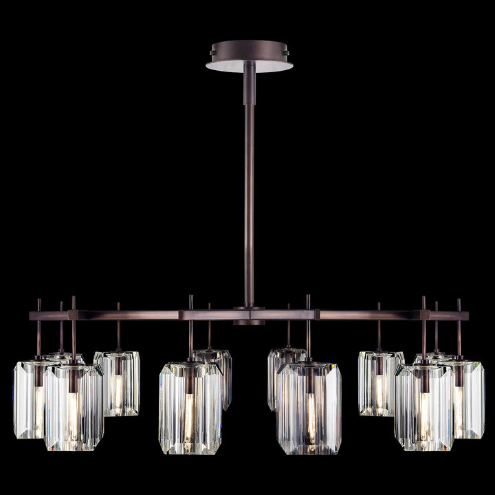 Fine Art Monceau 875140ST Chandelier Light - Bronze
