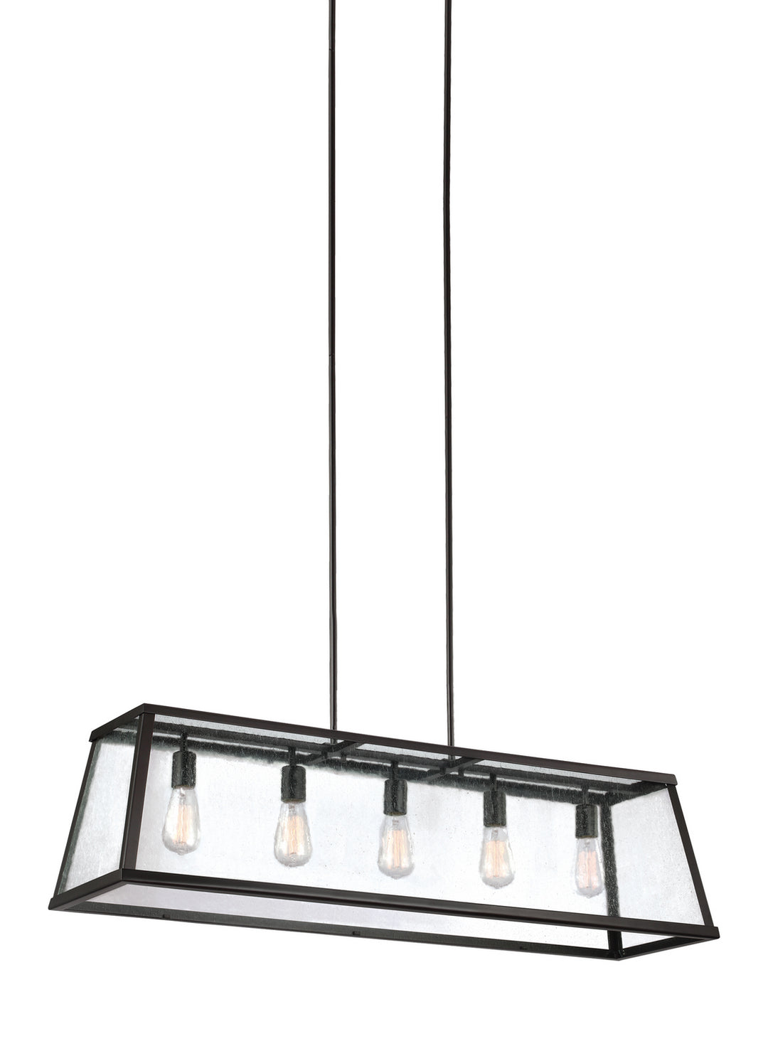 Visual Comfort Studio Harrow F3073/5ORB Pendant Light - Oil Rubbed Bronze