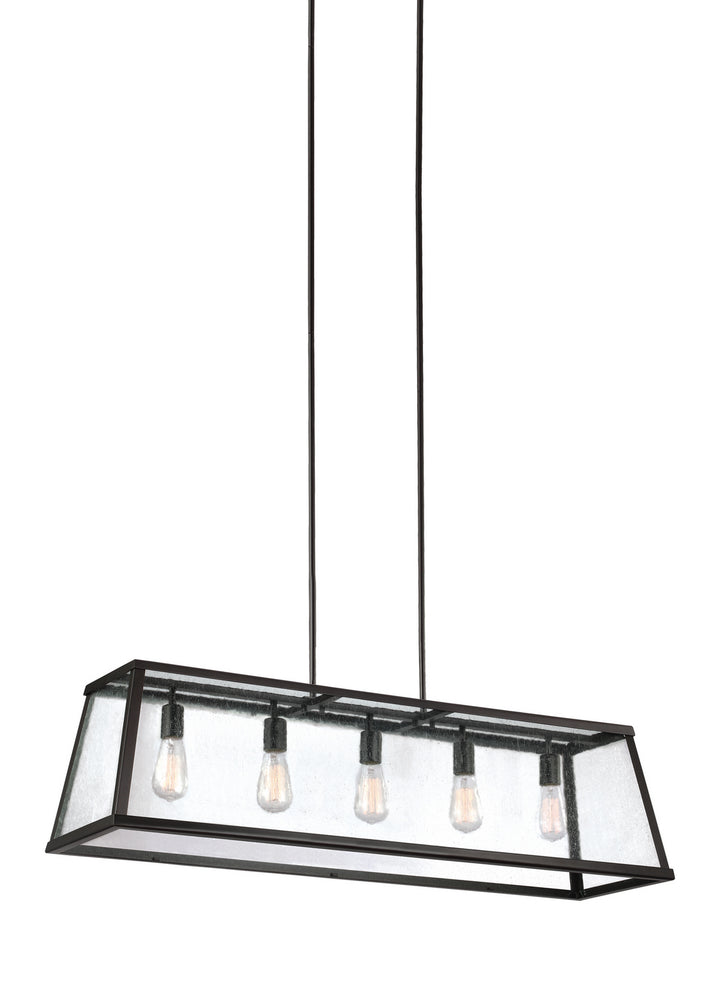 Visual Comfort Studio Harrow F3073/5ORB Pendant Light - Oil Rubbed Bronze