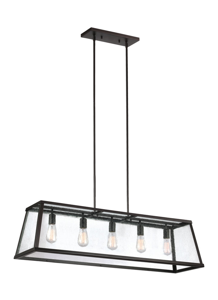 Visual Comfort Studio Harrow F3073/5ORB Pendant Light - Oil Rubbed Bronze