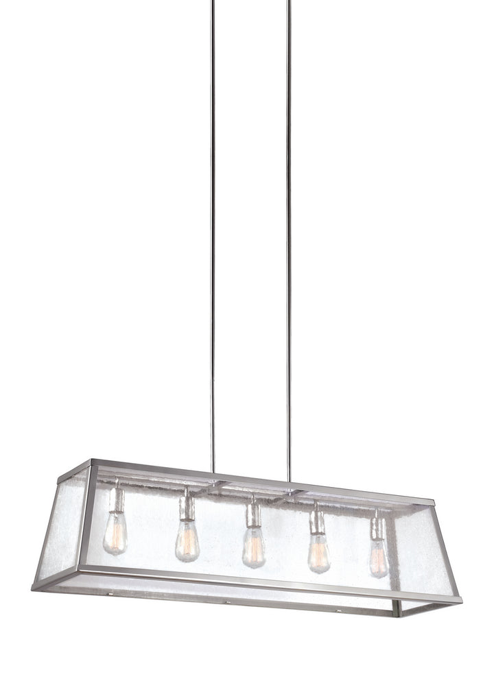 Visual Comfort Studio Harrow F3073/5PN Pendant Light - Polished Nickel