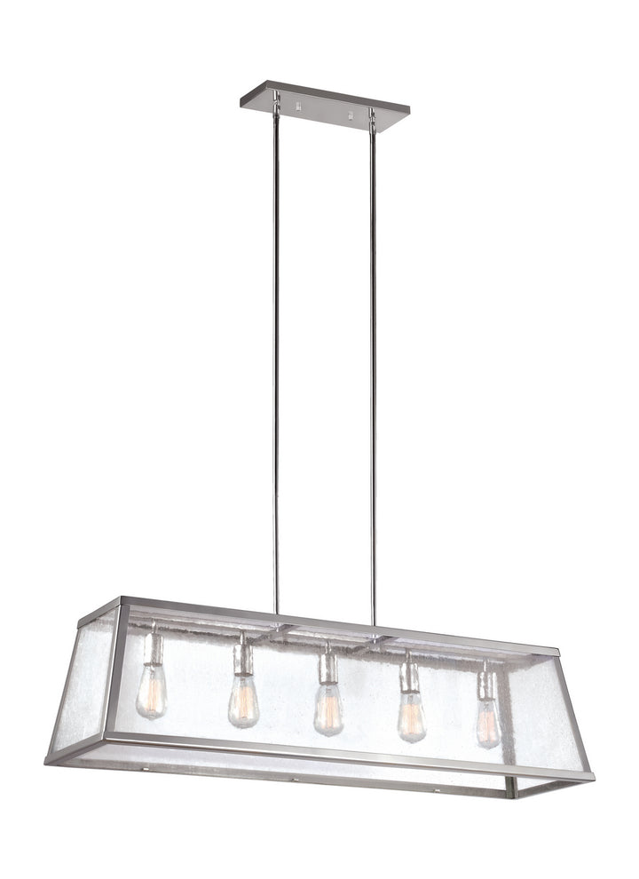 Visual Comfort Studio Harrow F3073/5PN Pendant Light - Polished Nickel