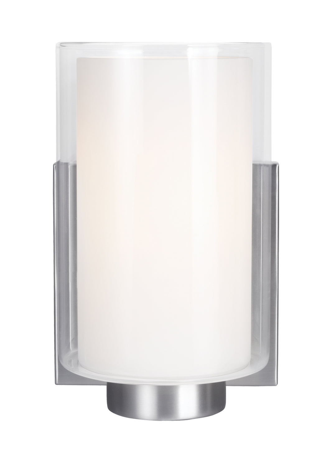 Visual Comfort Studio Bergin VS22601SN Wall Light - Satin Nickel