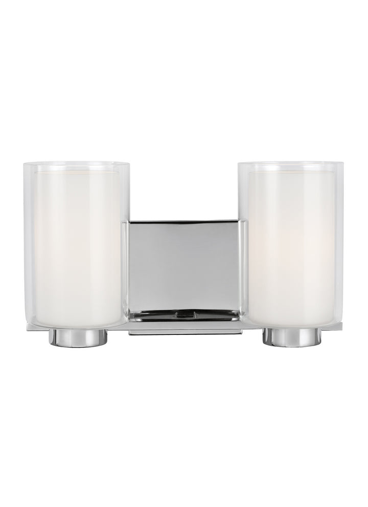 Visual Comfort Studio Bergin VS22602CH Bath Vanity Light 14 in. wide - Chrome