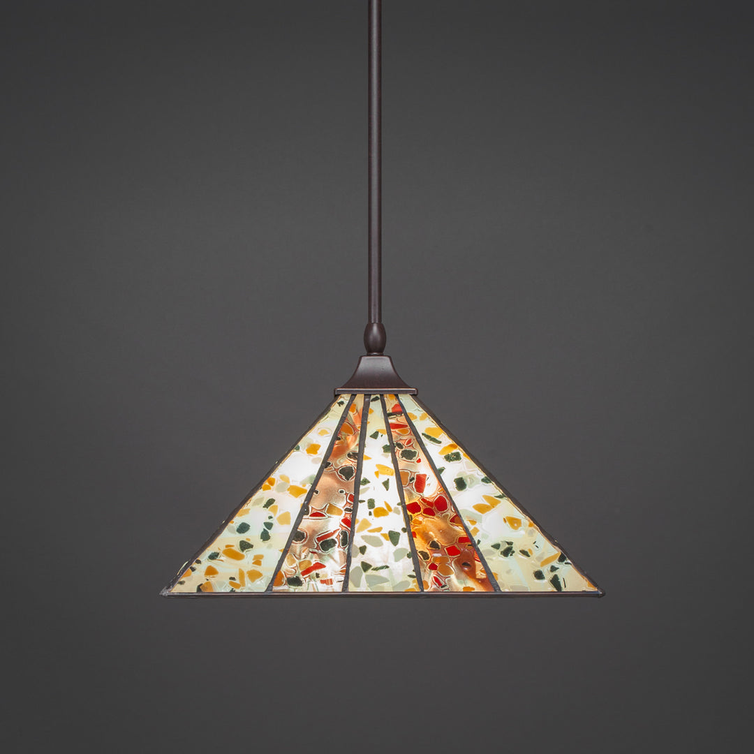 Toltec Any 13-dg-956 Pendant Light - Dark Granite