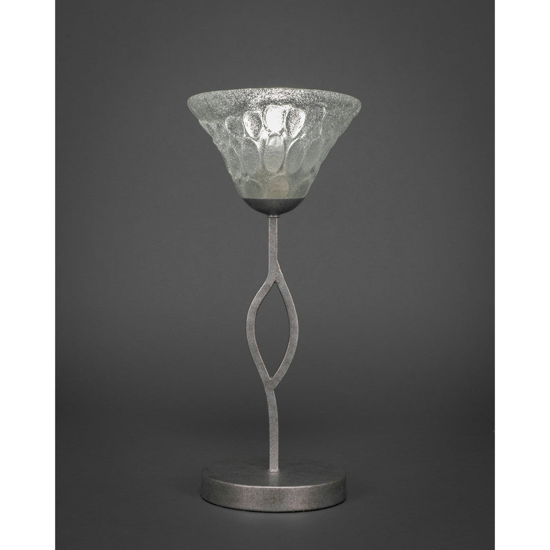 Toltec Lighting 140-AS-451  Revo Lamp Aged Silver