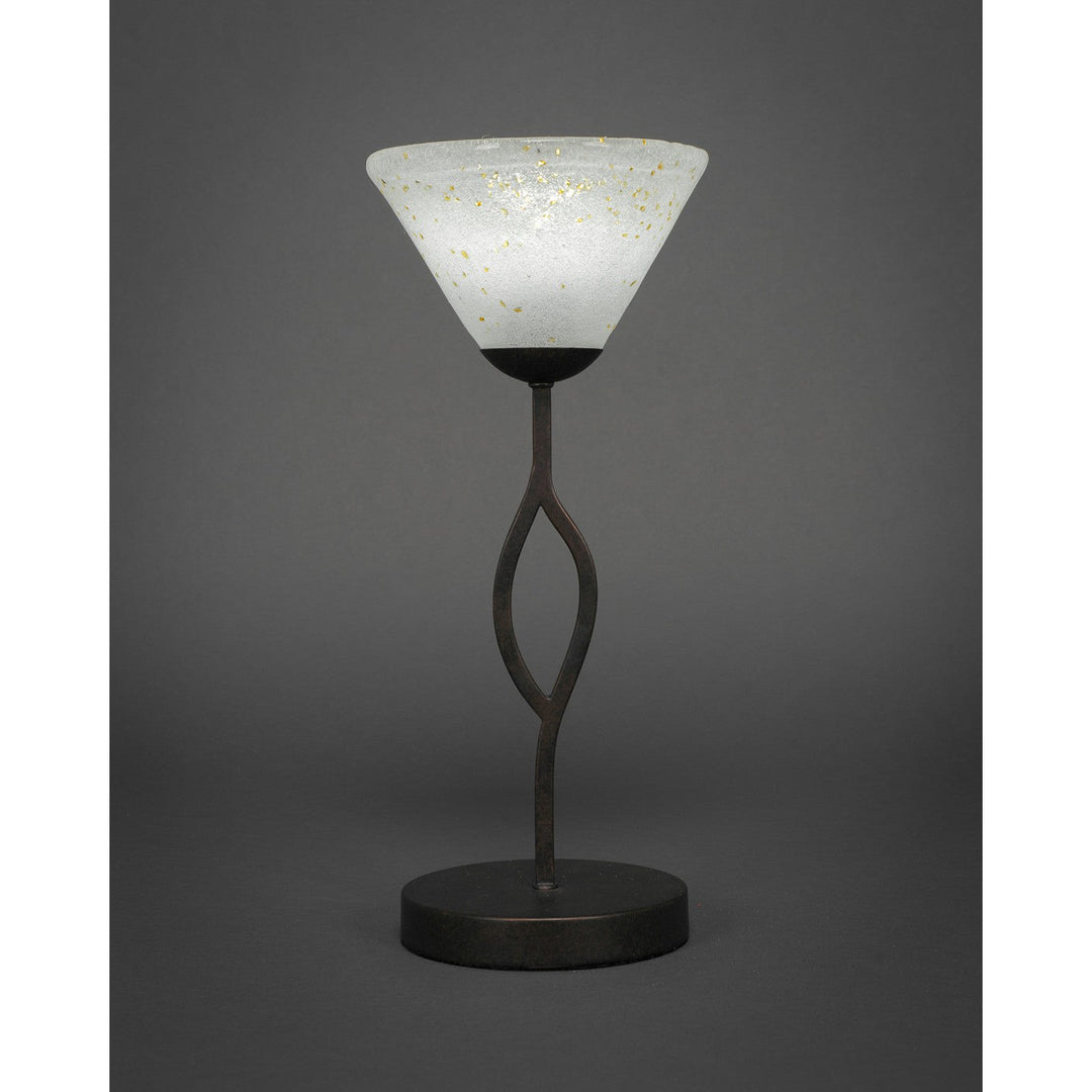 Toltec Lighting 140-DG-7145  Revo Lamp Dark Granite