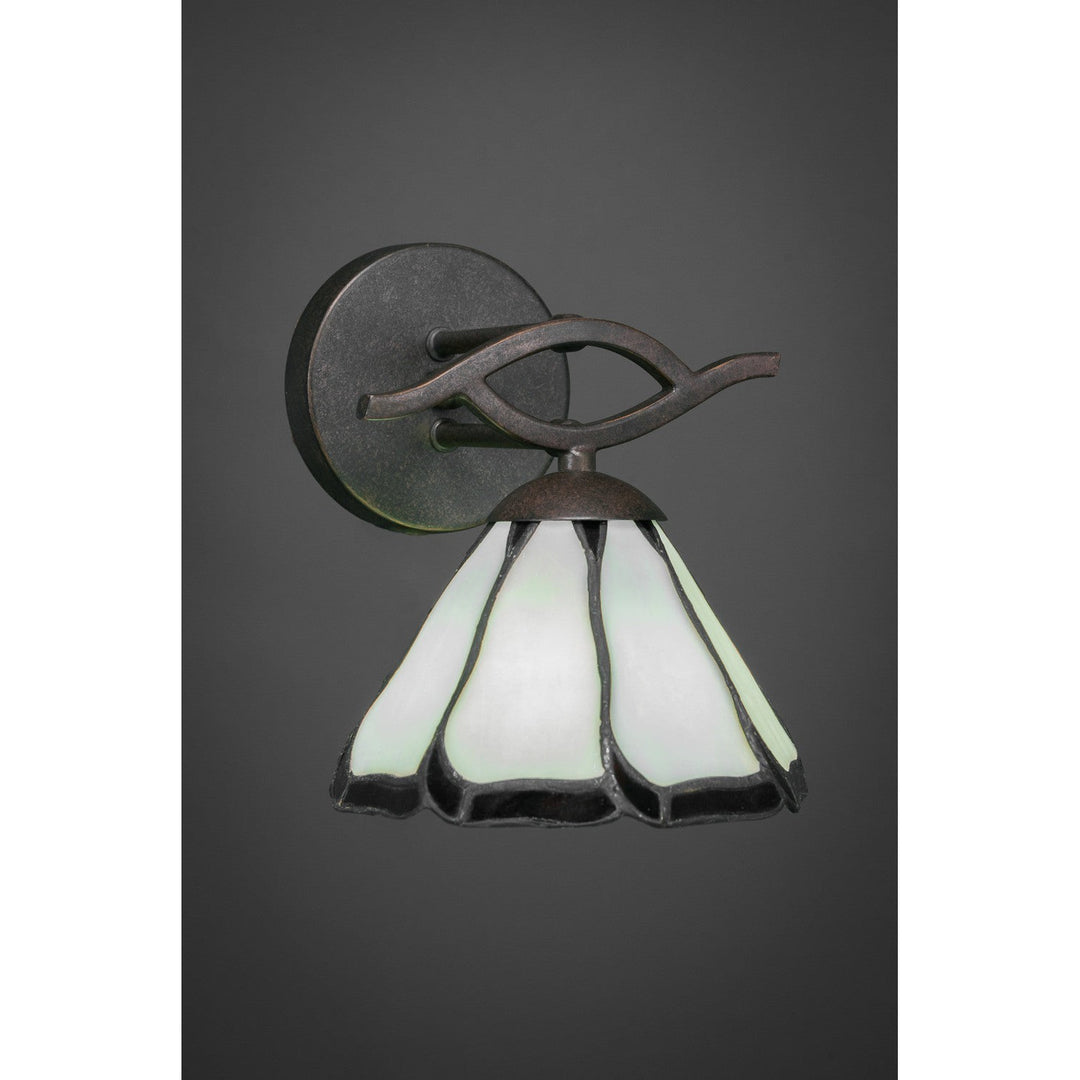 Toltec Revo 141-dg-9125 Wall Sconce Light - Dark Granite