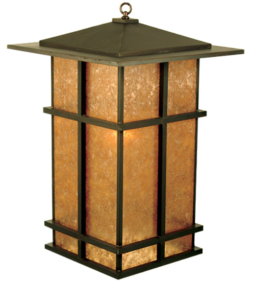 Meyda Tiffany Lighting 68914 Tea House One Light Pendant Outdoor Bronze / Dark