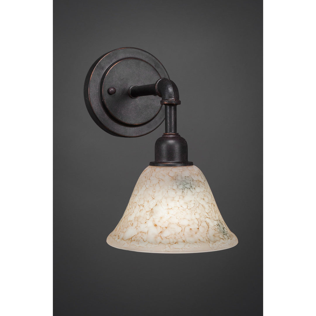 Toltec Vintage 181-dg-508 Wall Sconce Light - Dark Granite