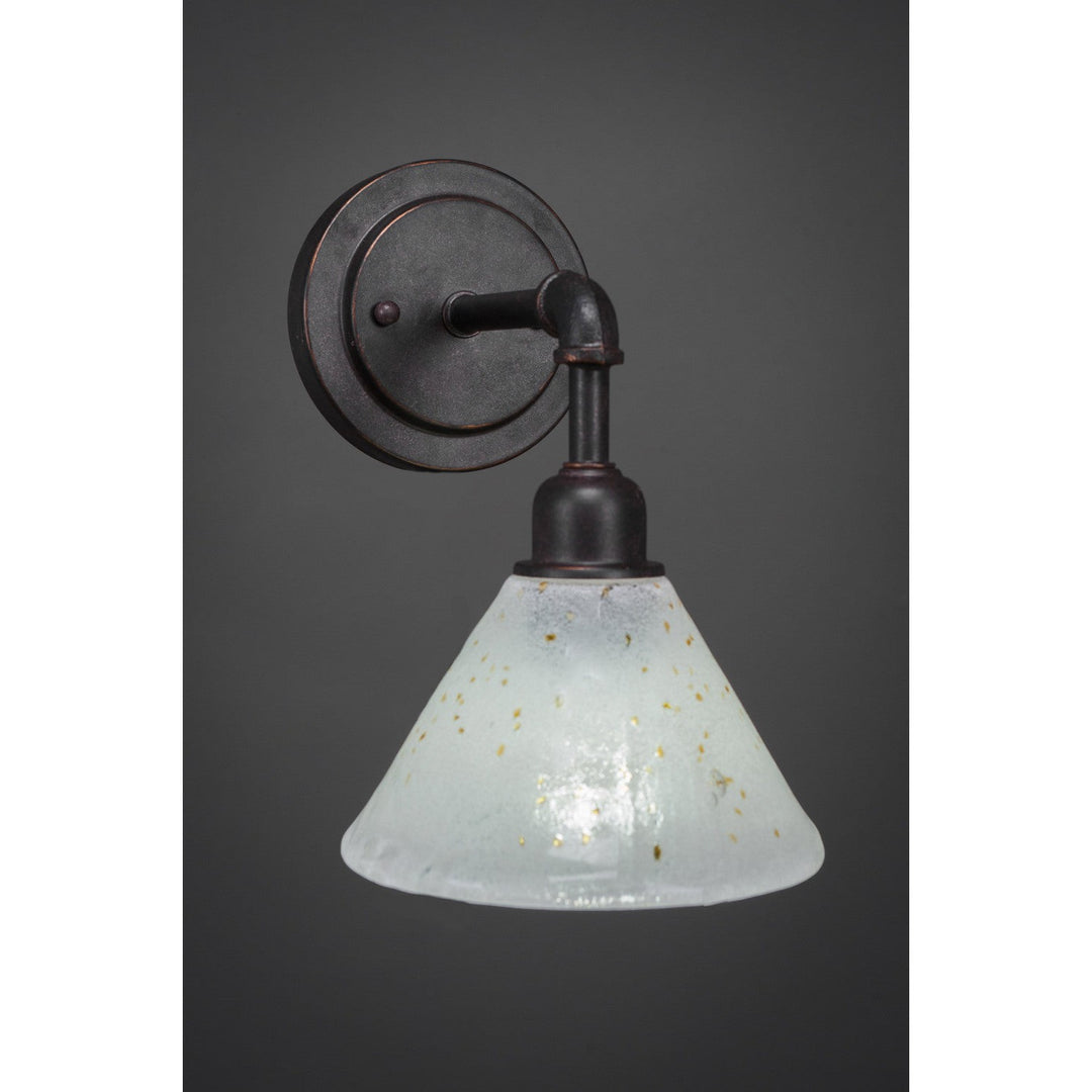 Toltec Vintage 181-dg-7145 Wall Sconce Light - Dark Granite