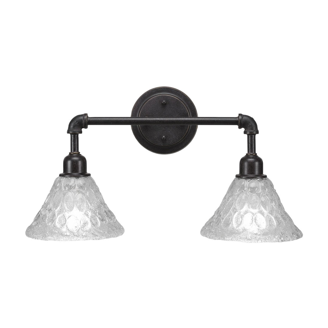 Toltec Vintage 182-dg-451 Bath Vanity Light 20 in. wide - Dark Granite