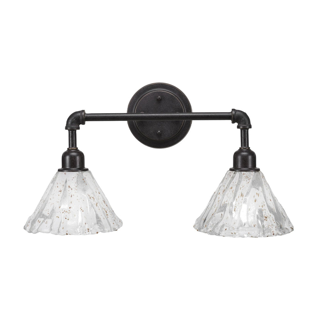 Toltec Vintage 182-dg-7195 Bath Vanity Light 20 in. wide - Dark Granite