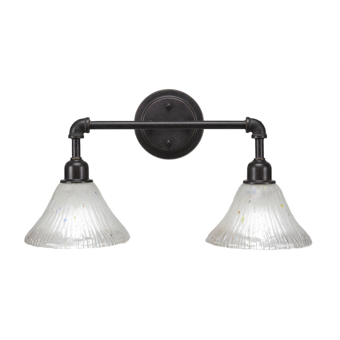 Toltec Vintage 182-dg-751 Bath Vanity Light 20 in. wide - Dark Granite