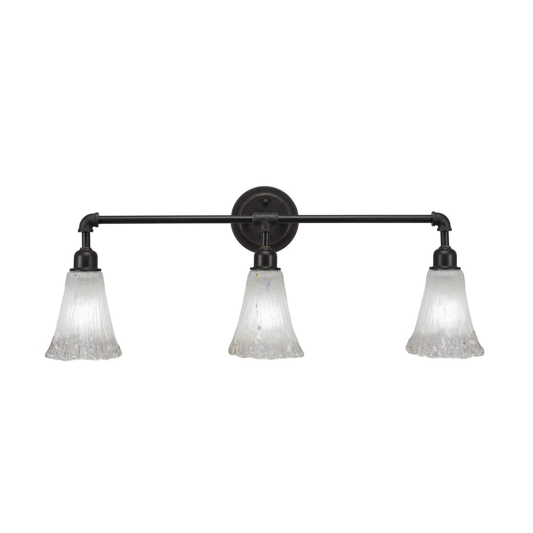 Toltec Vintage 183-dg-721 Bath Vanity Light 32 in. wide - Dark Granite