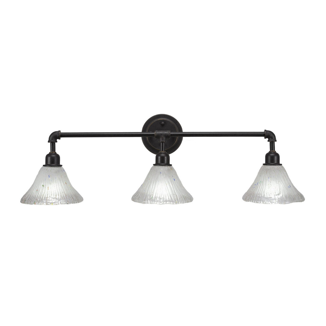 Toltec Vintage 183-dg-751 Bath Vanity Light 33 in. wide - Dark Granite