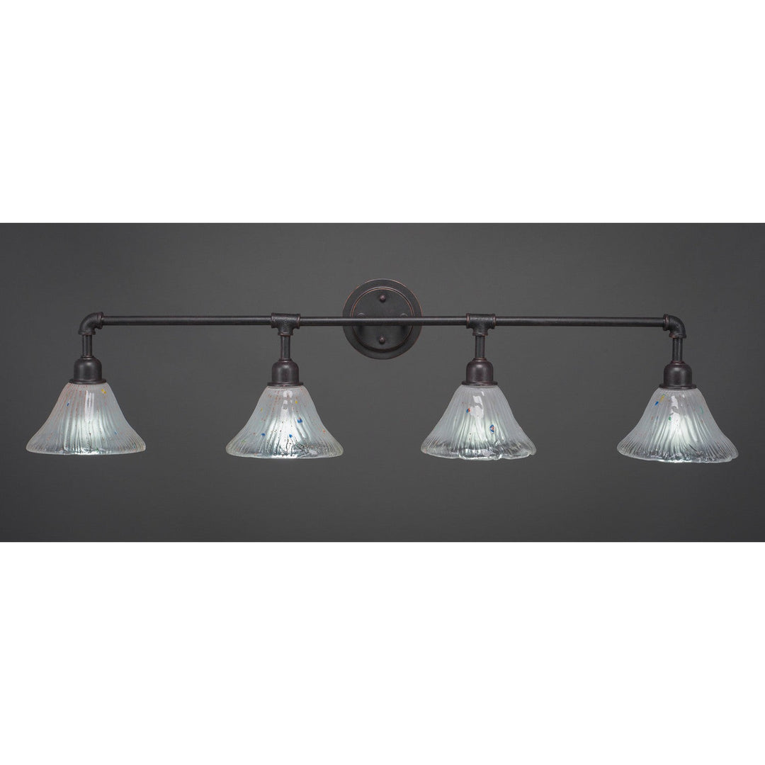 Toltec Vintage 184-dg-751 Bath Vanity Light 44 in. wide - Dark Granite