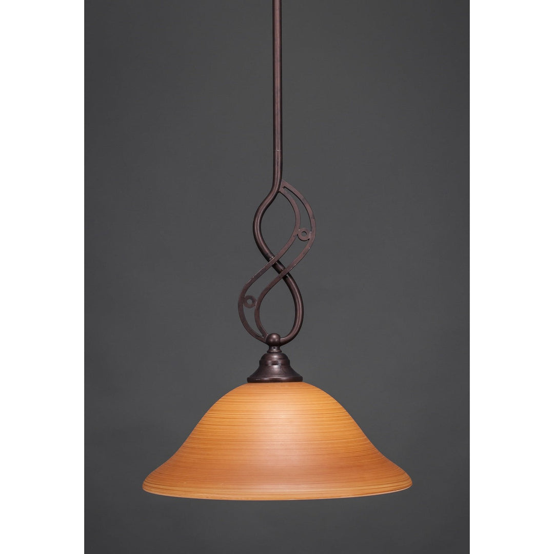 Toltec Jazz 232-brz-624 Pendant Light - Bronze