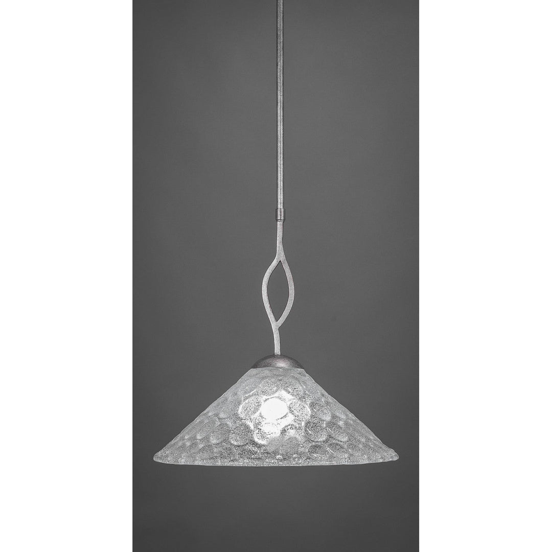 Toltec Revo 241-as-411 Pendant Light - Aged Silver